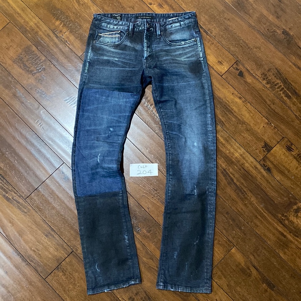 NWOT Cult of Individuality Sample Rebel Straight Selvedge Denim Jeans #C204